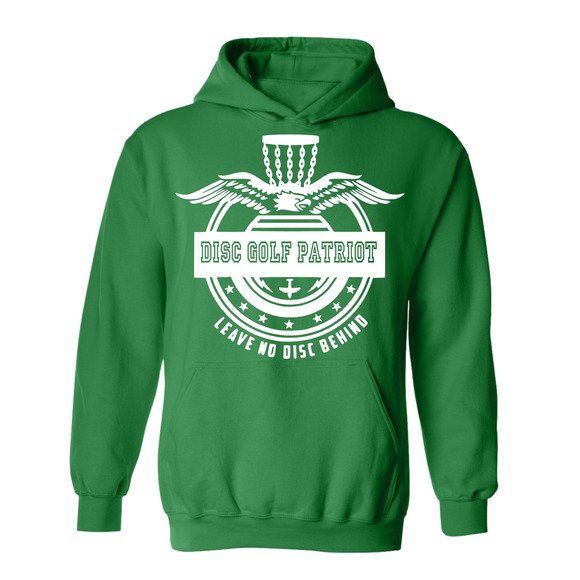 Disc Golf Hoodie Discgolf PATRIOT Discgolfer Discgolfing Sweatshirt - Picture 6 of 10